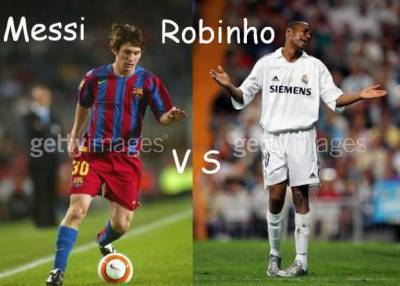 messi  robinho